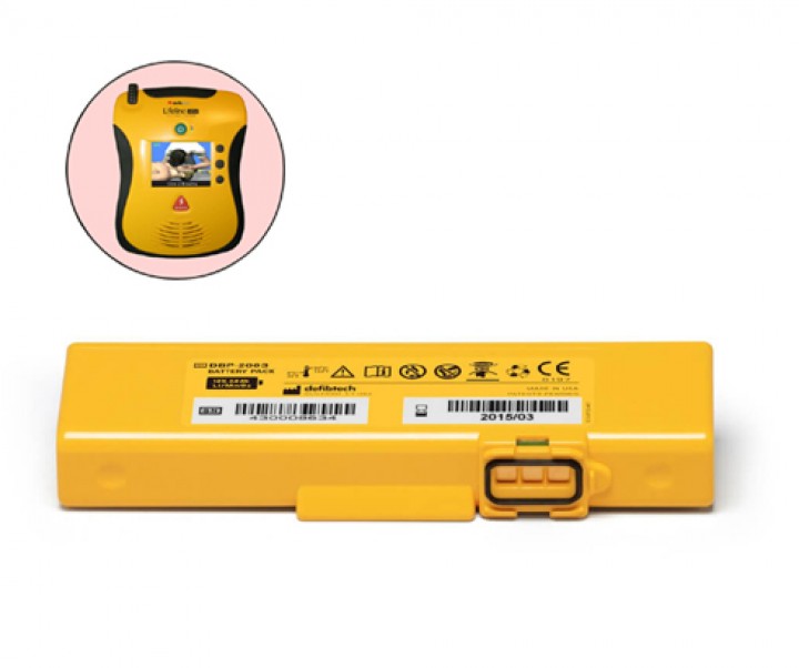 Bateria do defibrylatora AED Defibtech Lifeline View